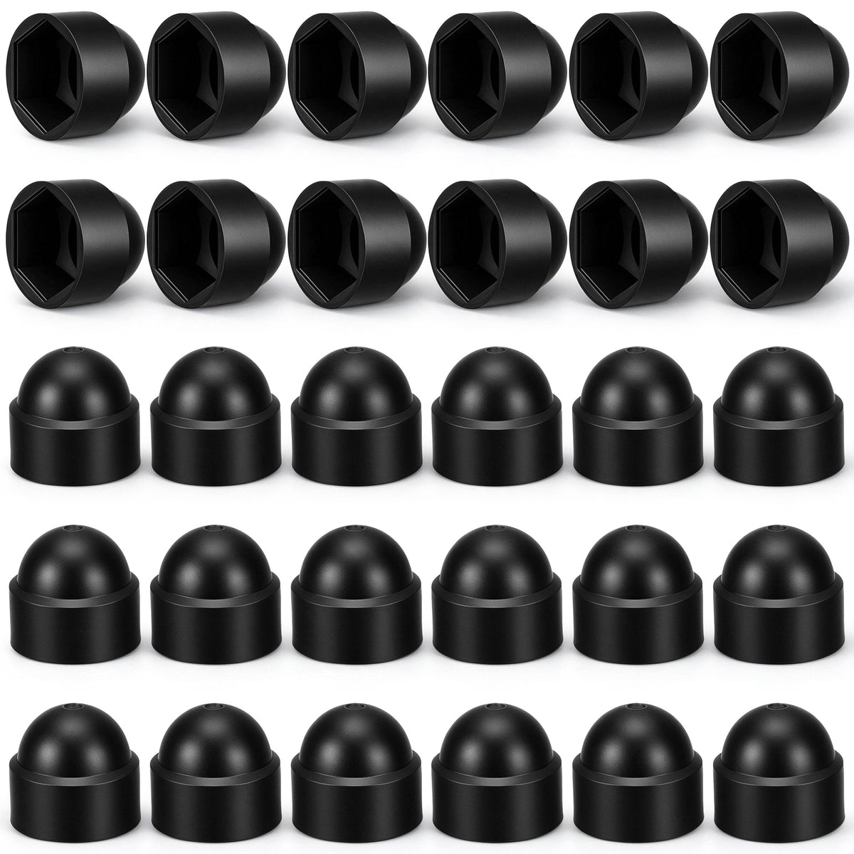 Oruola 30PCS 19mm Nut Caps,for Protection, Indoor and Outdoor