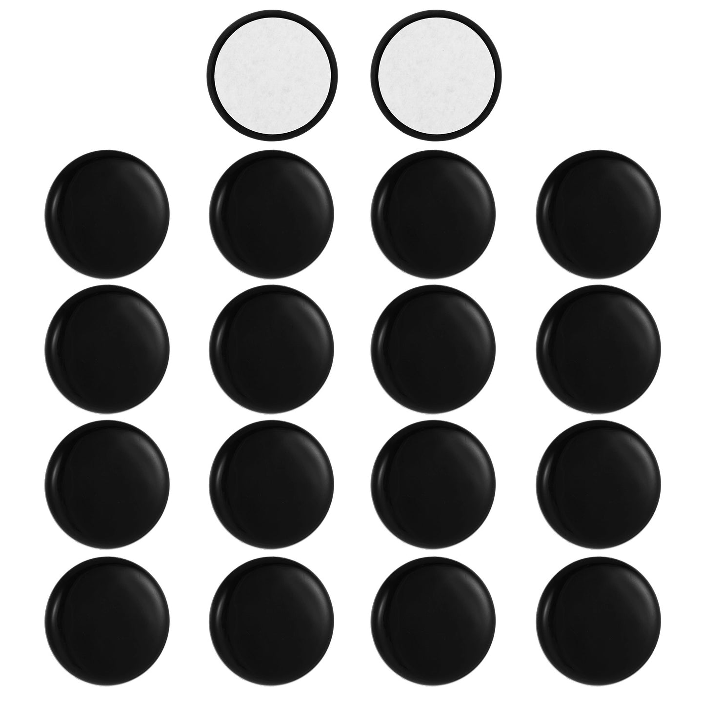 Classicseali 18Pcs Furniture Sliders Carpet, 5cm/2Inch Chair Sliders for Carpet, Self Adhesive Moving Men Furniture Sliders for Easy Moving on Carpet and Hardwood Floors (Beige)