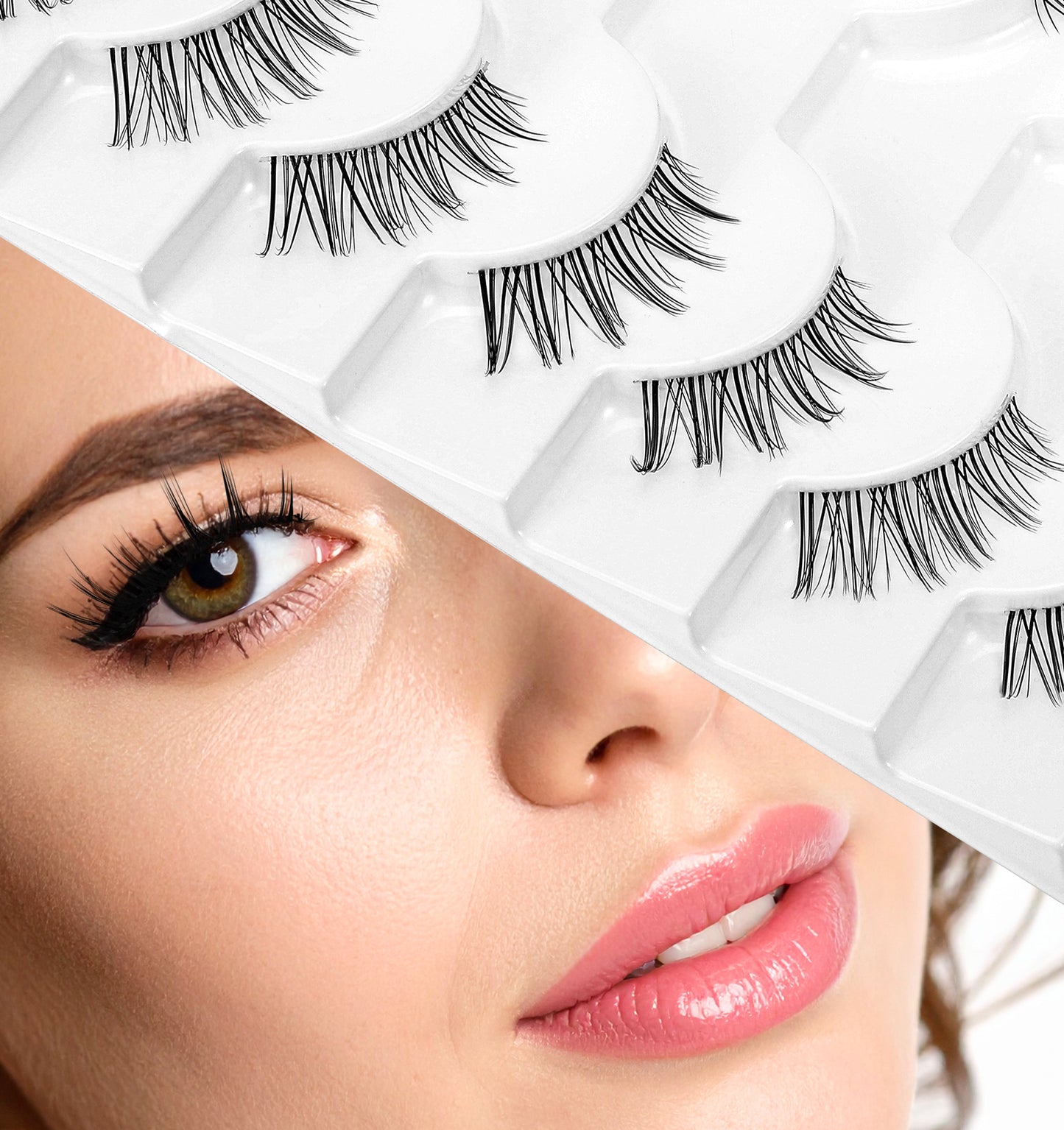 10 Pairs Half Lashes