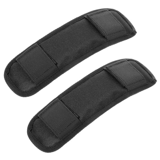 oruola Black Backpack Strap Pads,2 Pack Removable Shoulder Strap Pad,Anti-Slip Bag Strap Pad,Universal Replacement Shoulder Pad,Comfortable Cushion for Backpacks, Luggage,Guitar,Camera Bags