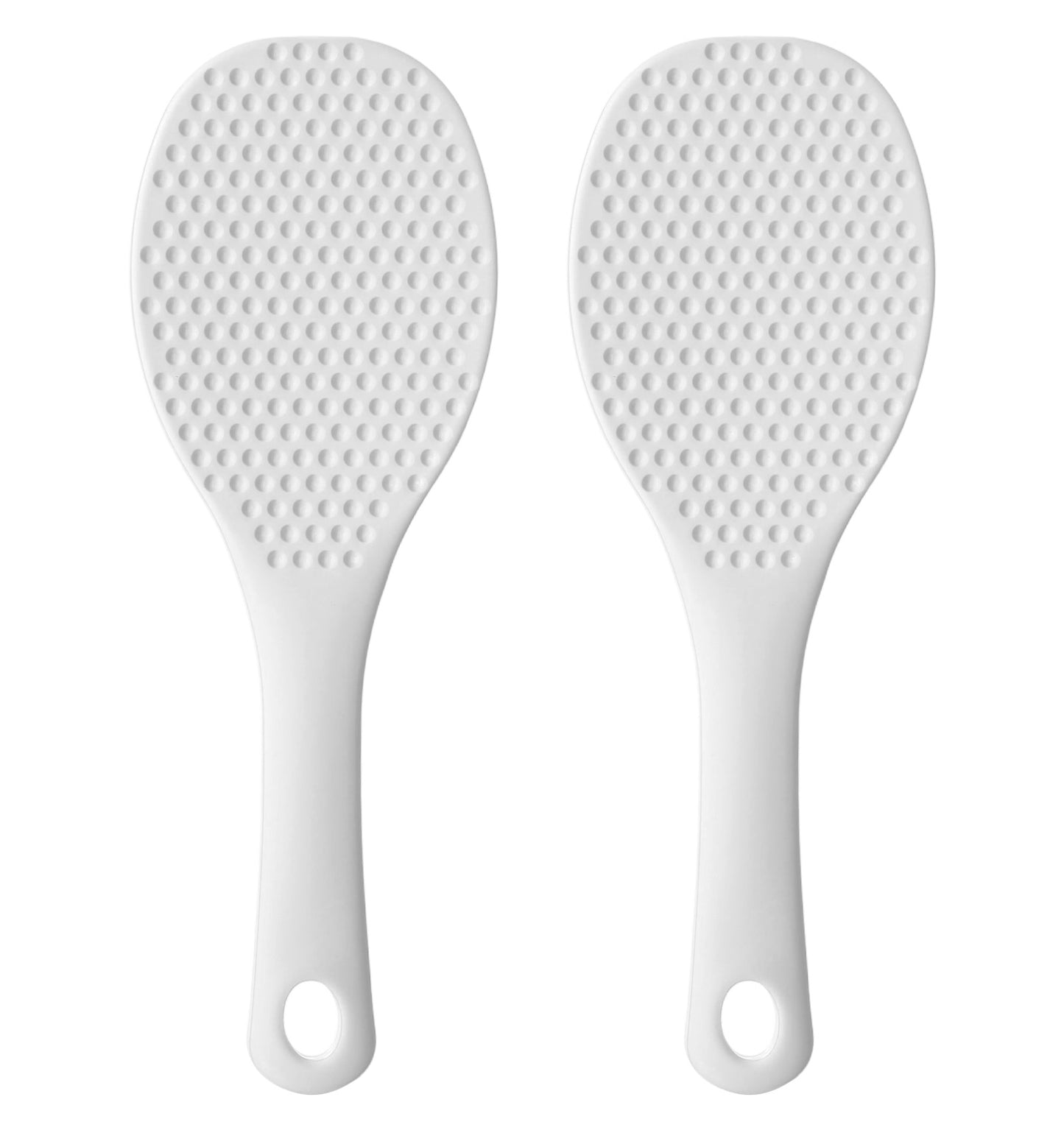 2 Pcs Rice Spoon, Non-Stick Rice Paddle, Heat Resistant Anti-Scratch Reusable Kitchen Utensil, for Home Kitchen, Restaurant and Daily Cooking Serving Use