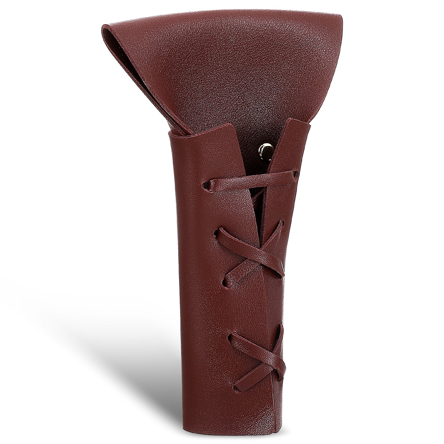 Guduling Sword Holster,Adjustable Dagger Holster,Medieval Style Thigh Wand Holsters,Holsters for Men for Knight Warrior Pirate Cosplay Renaissance Accessories(Brown)