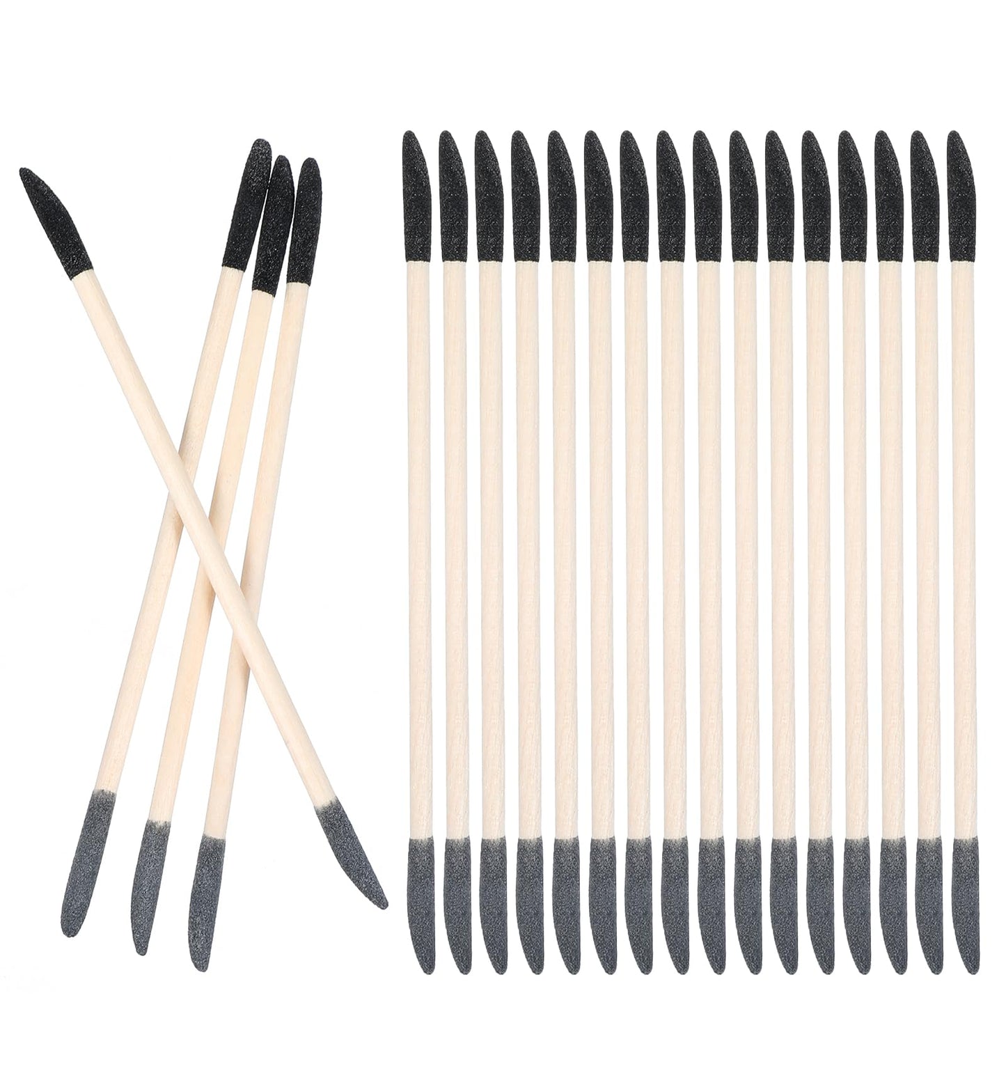 Sanding Pen, 20Pcs Sanding Stick Ultra-fine Pen Tip for Precise Reach, Detail Polishing Stick, Fine Grinding for Gaps, Grooves, Corners