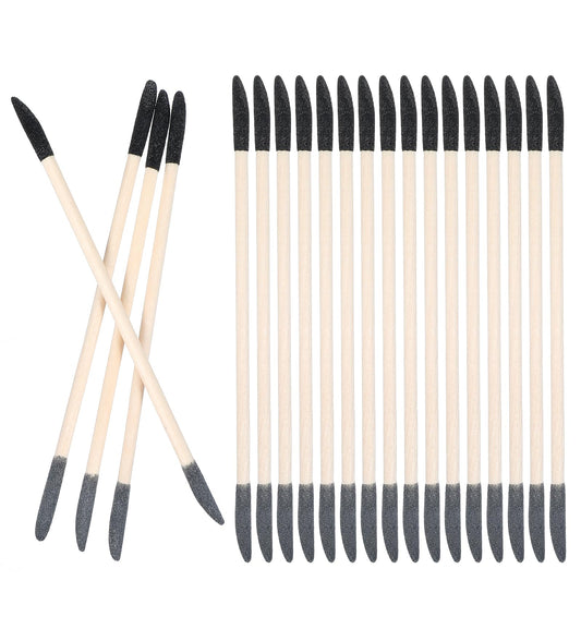 Sanding Pen, 20Pcs Sanding Stick Ultra-fine Pen Tip for Precise Reach, Detail Polishing Stick, Fine Grinding for Gaps, Grooves, Corners