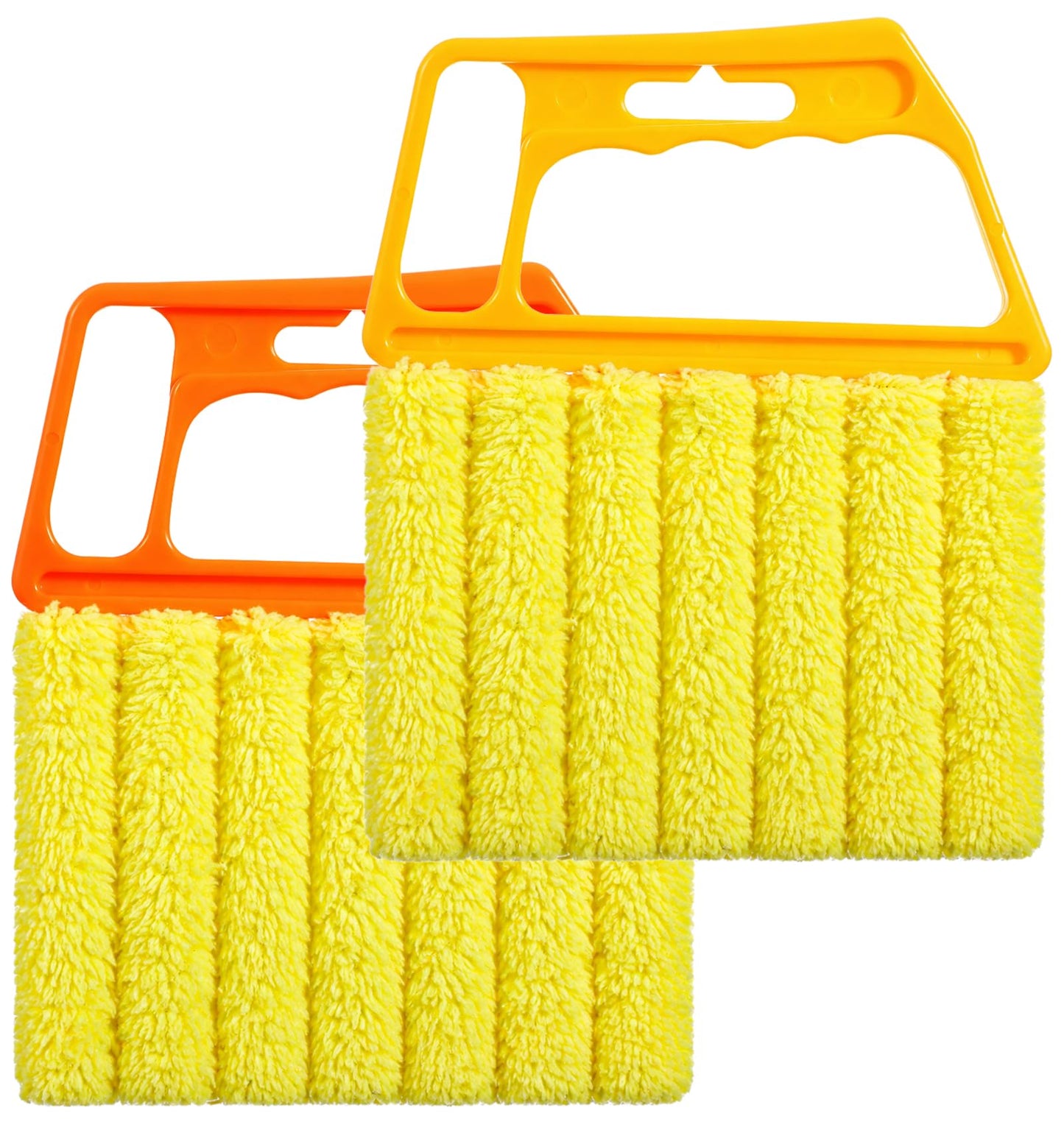 2 Pcs Blind Cleaner Tool, 7-Finger Blind Duster for Wood Blinds