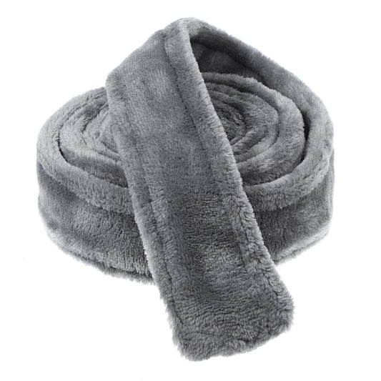 oruola Robe Belt,Grey Robe Tie,180 x 4.5cm/70.87 x 1.77 in Robe Belt Replacement,Unisex Flannel Hotel Thick Waist Belt Soft Pajamas Belt