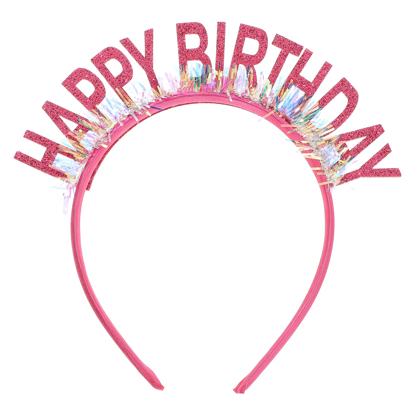 oruola Birthday Girl Headband,Happy Birthday Headband Girl,Birthday Headband for Women Girls,Happy Birthday Tiara Hair Accessories,Glitter Girls Birthday Headband,Birthday Decorations,Gifts(Pink)