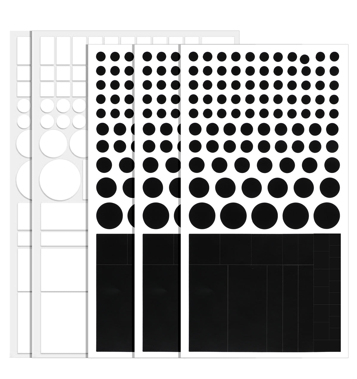 6 Pcs Light Blocking Stickers, Light Dimming Stickers for Electronics