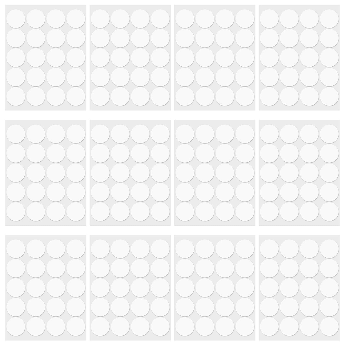 oruola 240pcs Candle Wick Stickers,Double-Sided Heat Resistance Wick Stickers for Candle Making,Round Wax Wick Sticker,Adhere Steady in Hot Wax,0.78in Diameter,0.04in Thickness