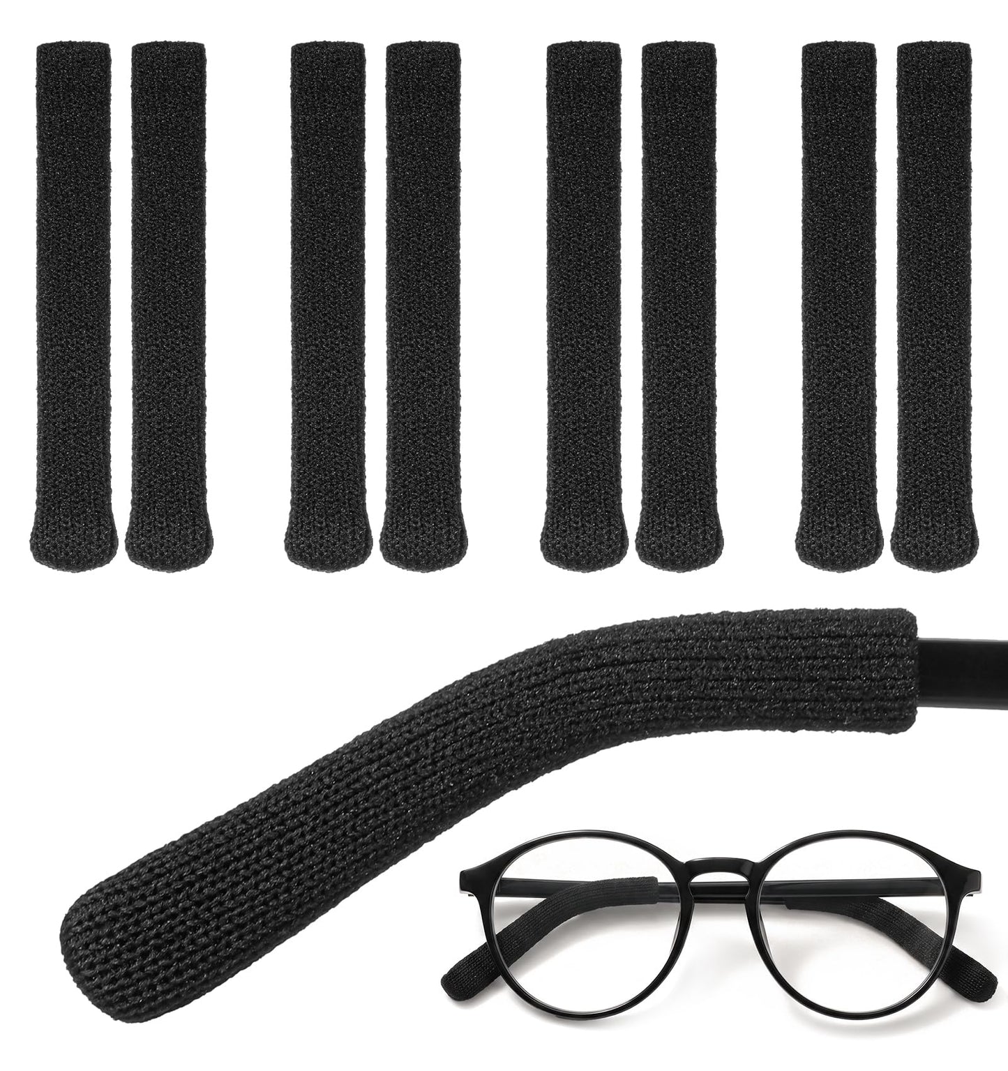 4 Pairs Eyeglass Ear Cushions, Ear Cushions for Glasses