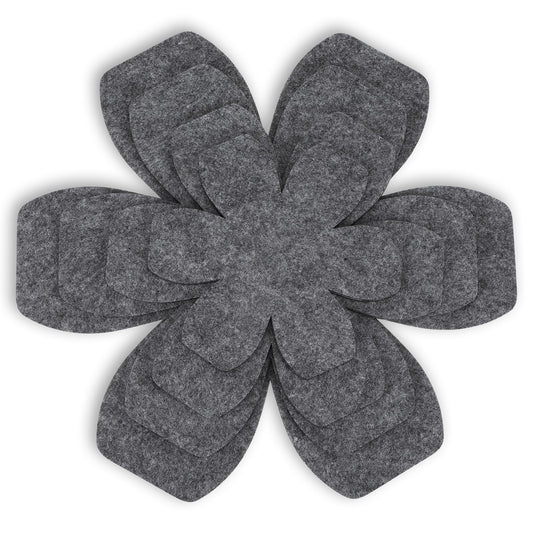 Oruola 8pcs Pan Protectors,Grey Pan Protectors for Stacking,4 Different Sizes Felt Pot Protectors for Stacking,Avoid Stratching or Marring Perfect for Glass Ceramic Plates Cookwares(6" 8" 10" 12")