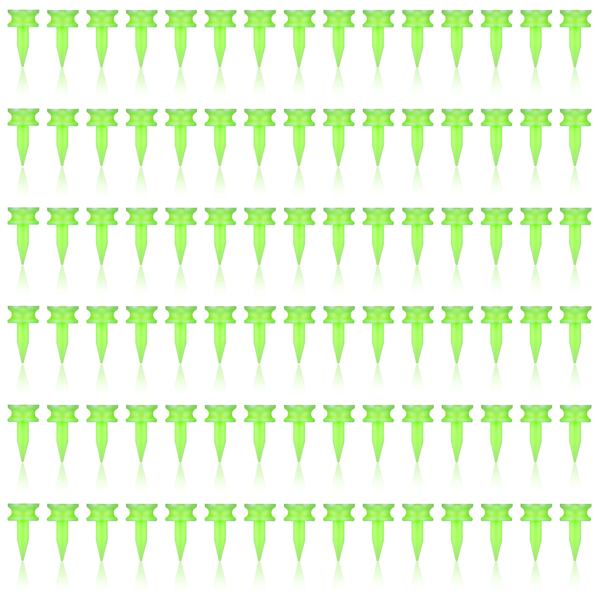 oruola 400 Pcs Green Golf Tees, 21MM Plastic Golf Tees