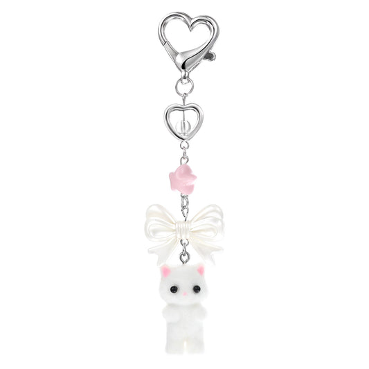 ValueBargain Cat Keychain for Women Girls Kawaii Cat Bag Charm