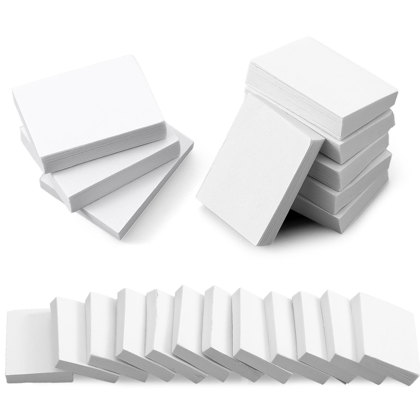 Classicseali 80PCS Mini Book Blanks, 1:12 Scale Tiny Book, Small Opening Mini Blank Books, Tiny Notebook Model, for Crafts Dollhouse Bookshelf Decoration Pretend Play Supplies, White