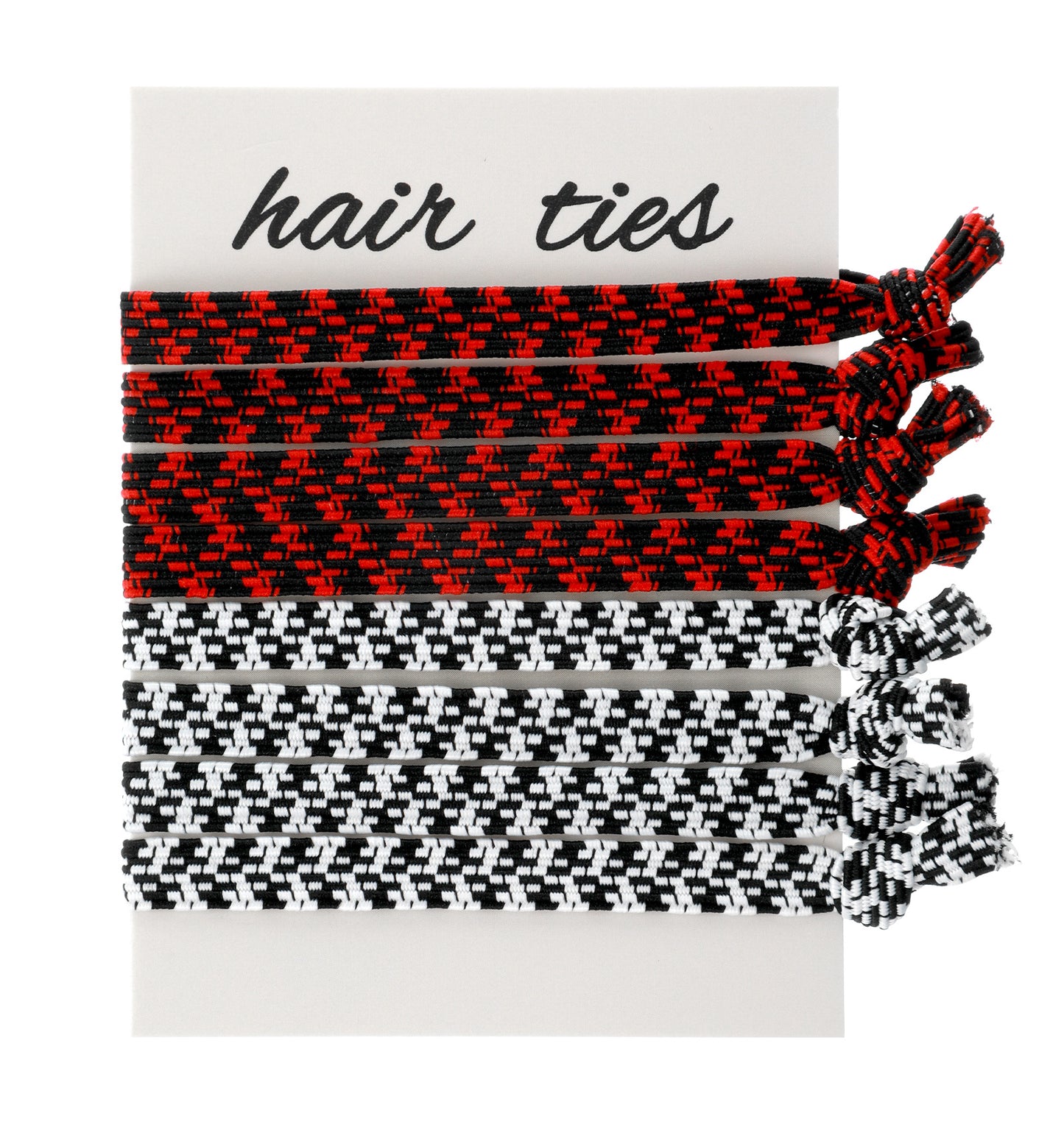 8 Pcs Hair Ties for Men, Mens Hair Ties Knotted, No Crease & No Damage for Thick, Curly, Dense Hairs, Elastic Coils for Buns & Ponytails