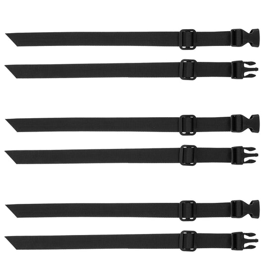 ValueBargain Backpack Sternum Strap 3 Pcs - Adjustable Universal Chest Harness with Quick Release Buckle, Outdoor Replacement Strap for Hiking & Travel Backpacks (Secure Fit & Durable Design)