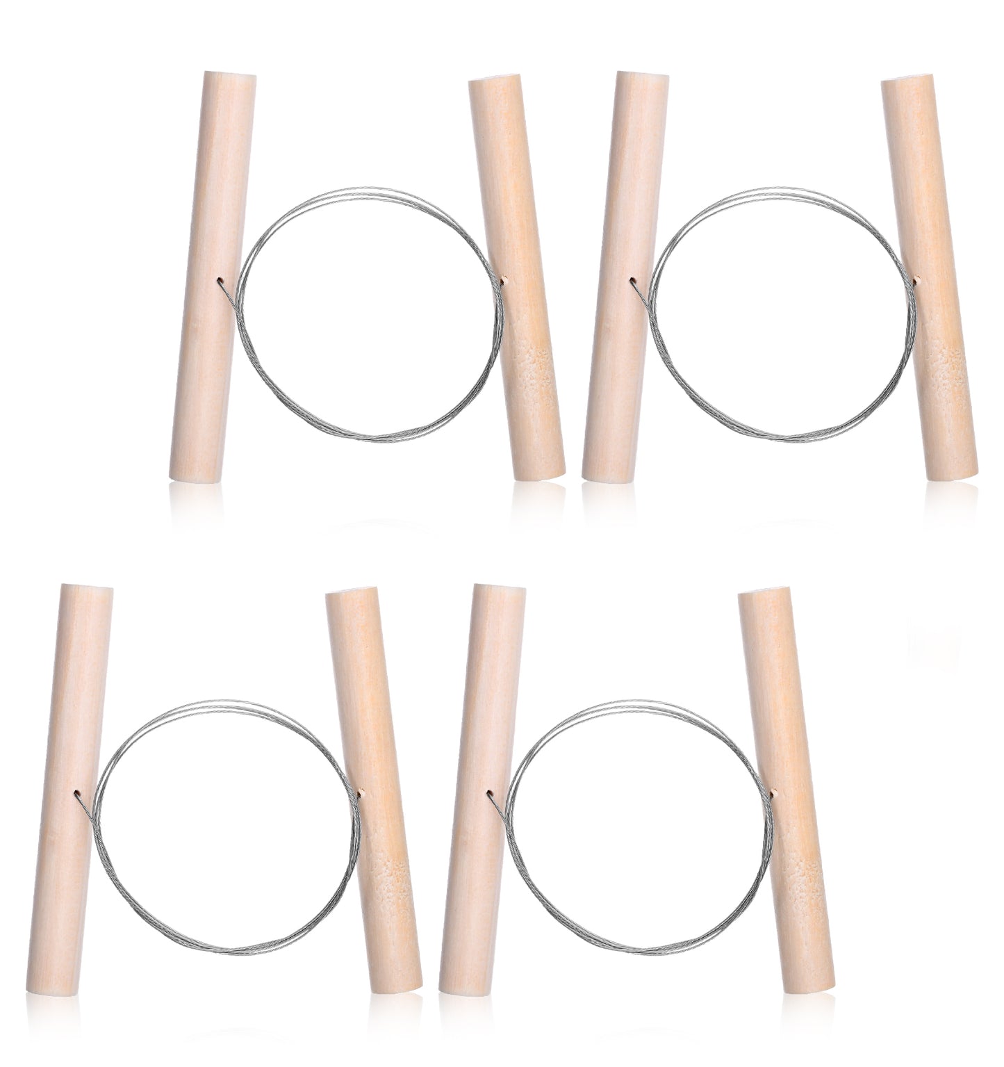4 Pcs Clay Cutter, Adjustable Cutting Tools for Pottery Clay, Polymer Clay, Ceramics, Sculpting and DIY Art Craft Projects