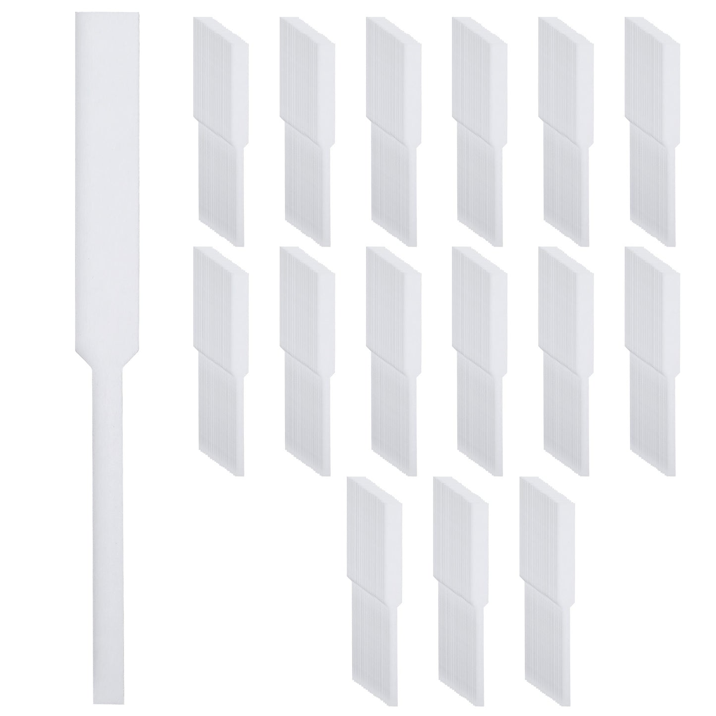 Oruola 300pcs Perfume Tester Strips, Disposable Fragrance Tester Strips, 13 X 1.2cm/5.1 X 0.47 in White Perfume Strips for Test Aromatherapy Essential Oil Scent