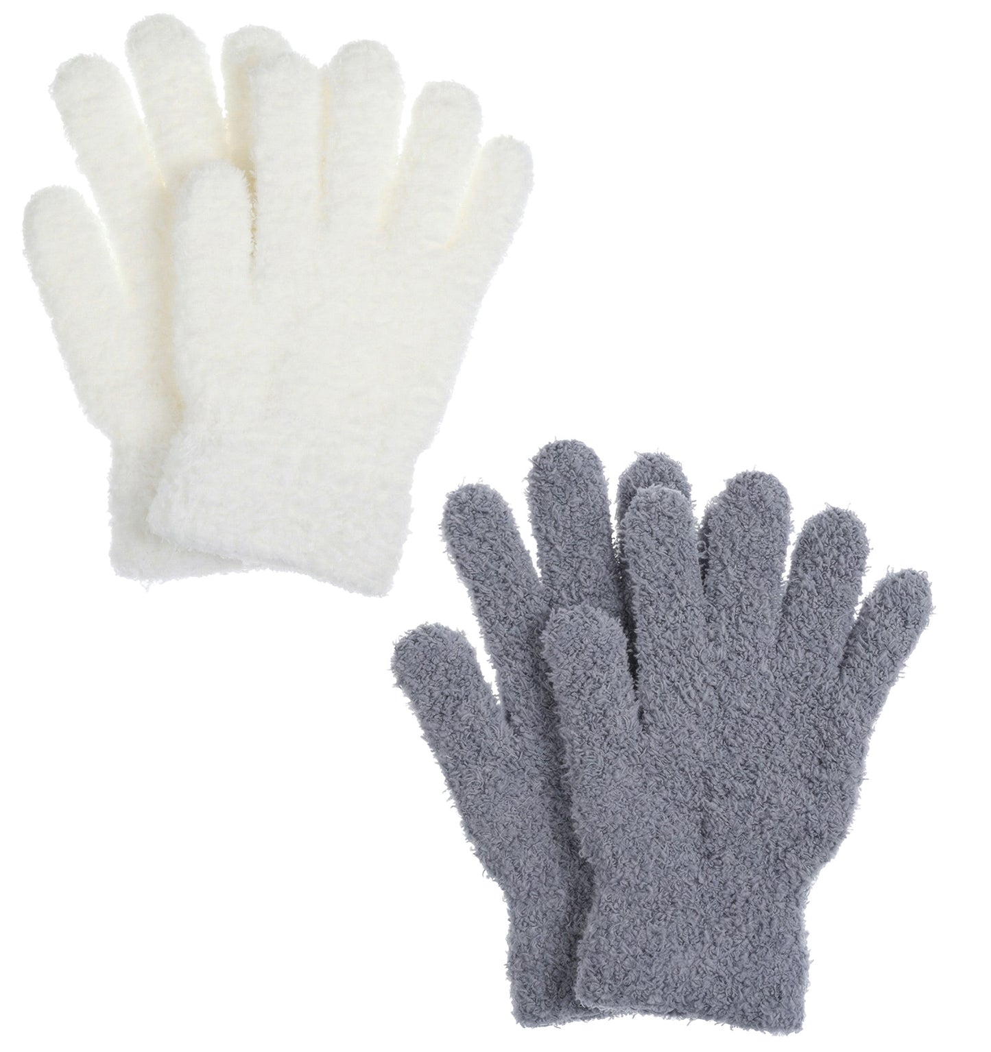 Thrymme 2 Pairs Dusting Gloves, Microfiber Dusting Gloves, Reusable Washable for Cleaning Plants, Household Surfaces, Windows & Dust Removal