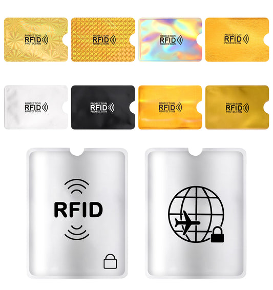 ValueBargain RFID Card Sleeve, 24 Pcs Contactless Card Blockers