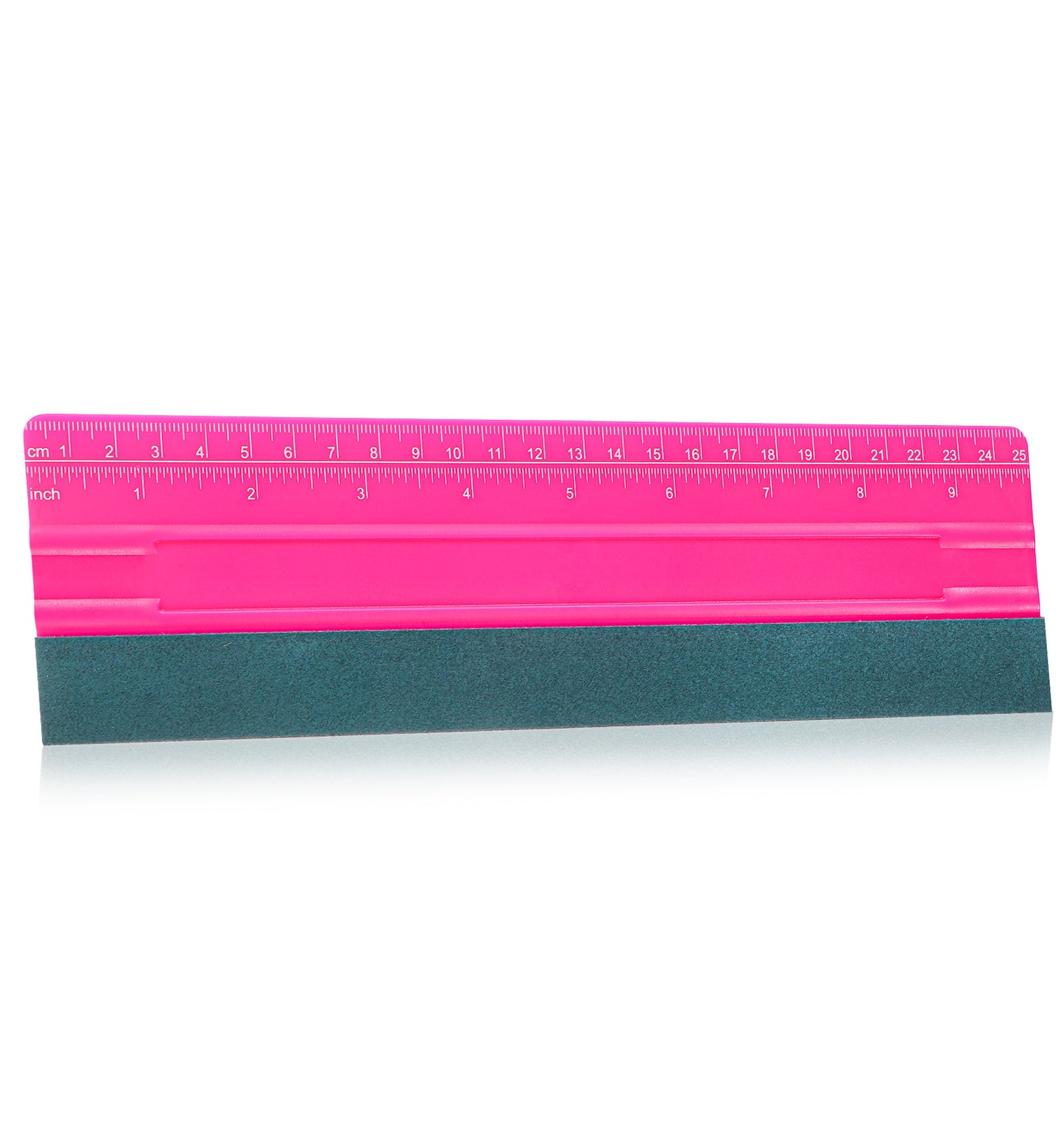 Vinyl Wrap Tools, Squeegee for Vinyl 10 Inches with Ruler & Micro Suede Felt Edge for Car Wrap Window Tint Application Wallpaper