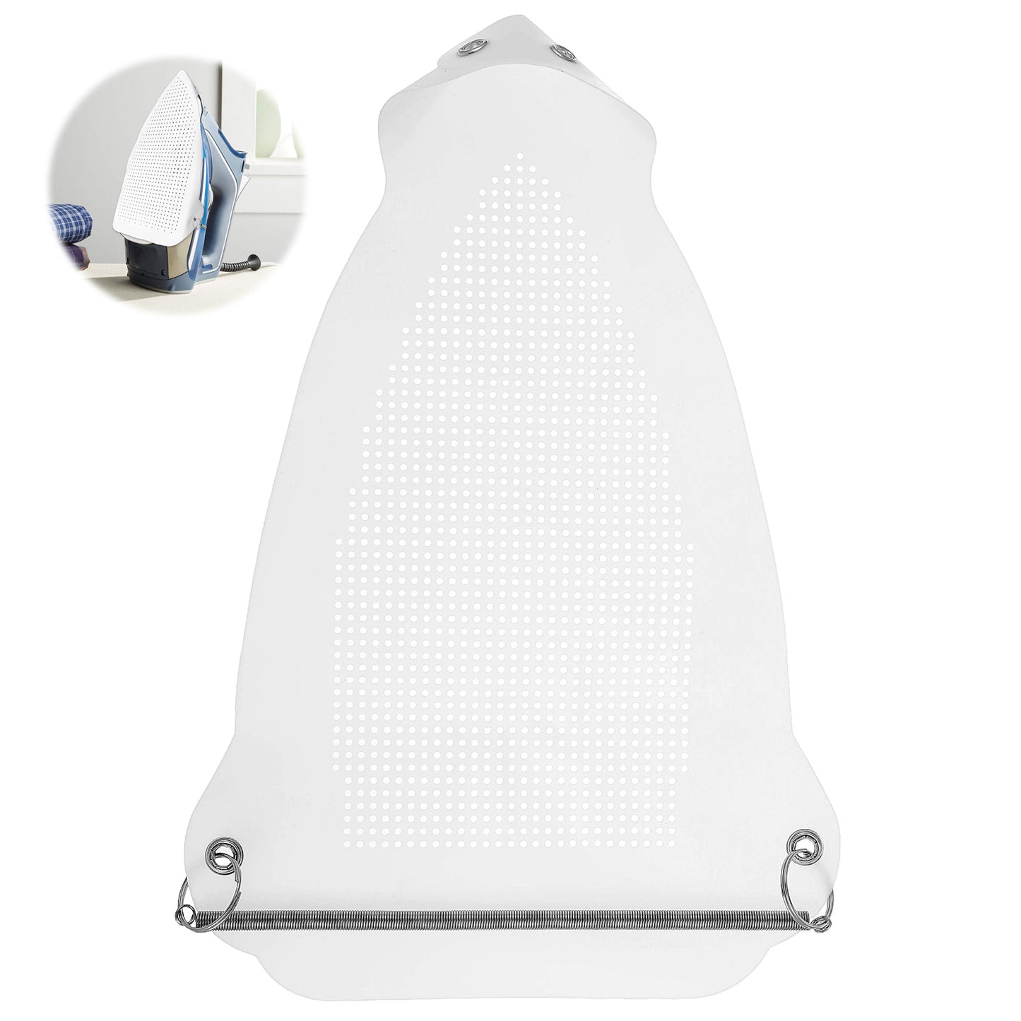 Elegaperma Iron Shield Cover, Iron Cover Teflons Coating, Piranha Iron Shield Universal Fit For Steam Iron Protection And Fabric Safety