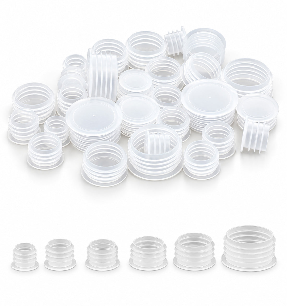 60 Pcs Salt and Pepper Stoppers Plugs, Salt and Pepper Shaker Stoppers