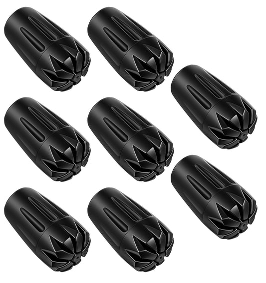 8 Pcs Ferrules for Walking Sticks, Walking Stick Rubber Ends