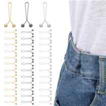 36Pcs Waist Tightener Clips, Adjustable Jeans Waist Tightener, Pants Tightening Clips for Jeans Waistband Trouser Tightening that are Too Big, Easy to Use, Reusable