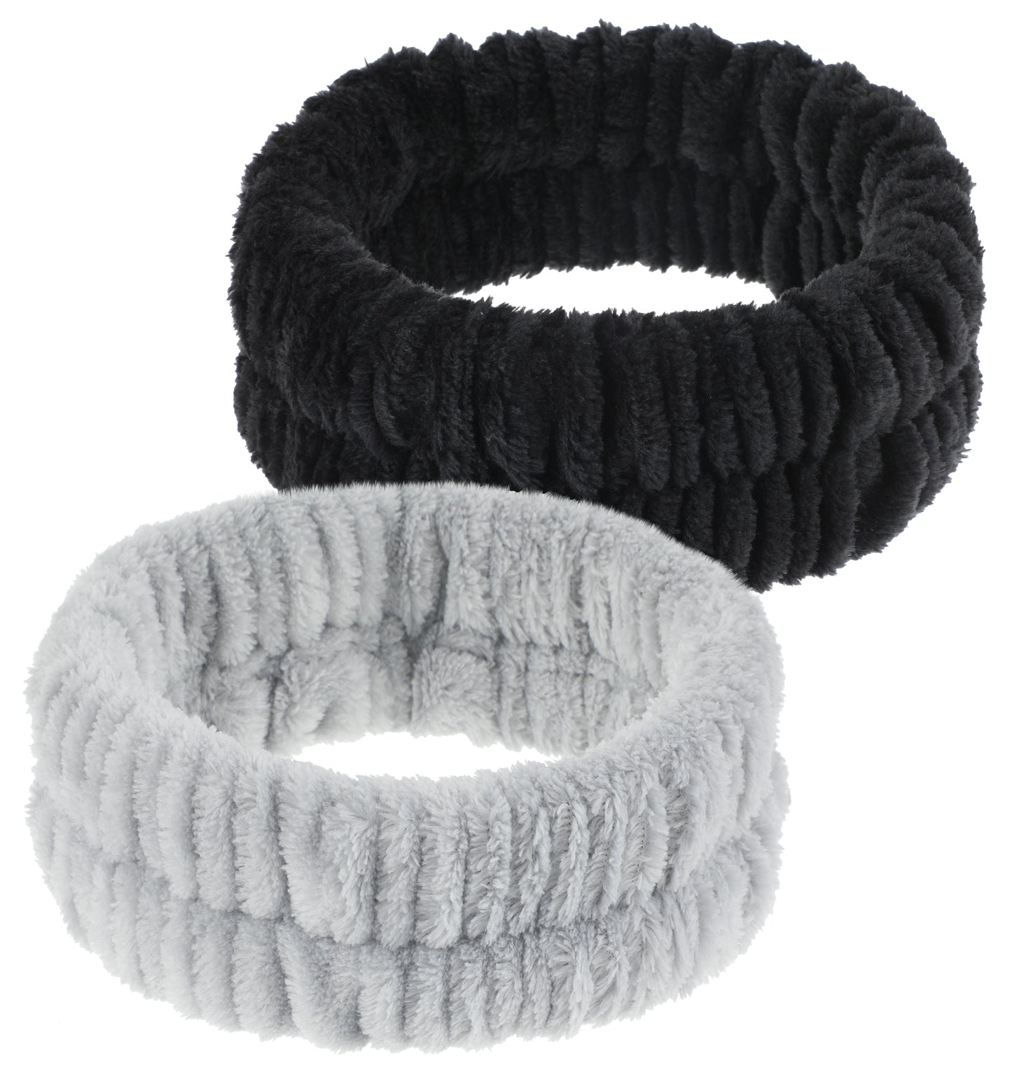 2PCS Hair Band for Washing Face, Skin Care Headband, Absorbent Elastic Head Wrap for Women, Soft & Stretchy for Yoga Sports Shower