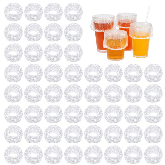 Guduling 100 Pcs Disposable Drink Covers to Keep Bugs Out,for Drinks Safety