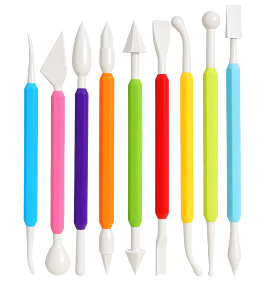 9 Pcs Clay Tools Set
