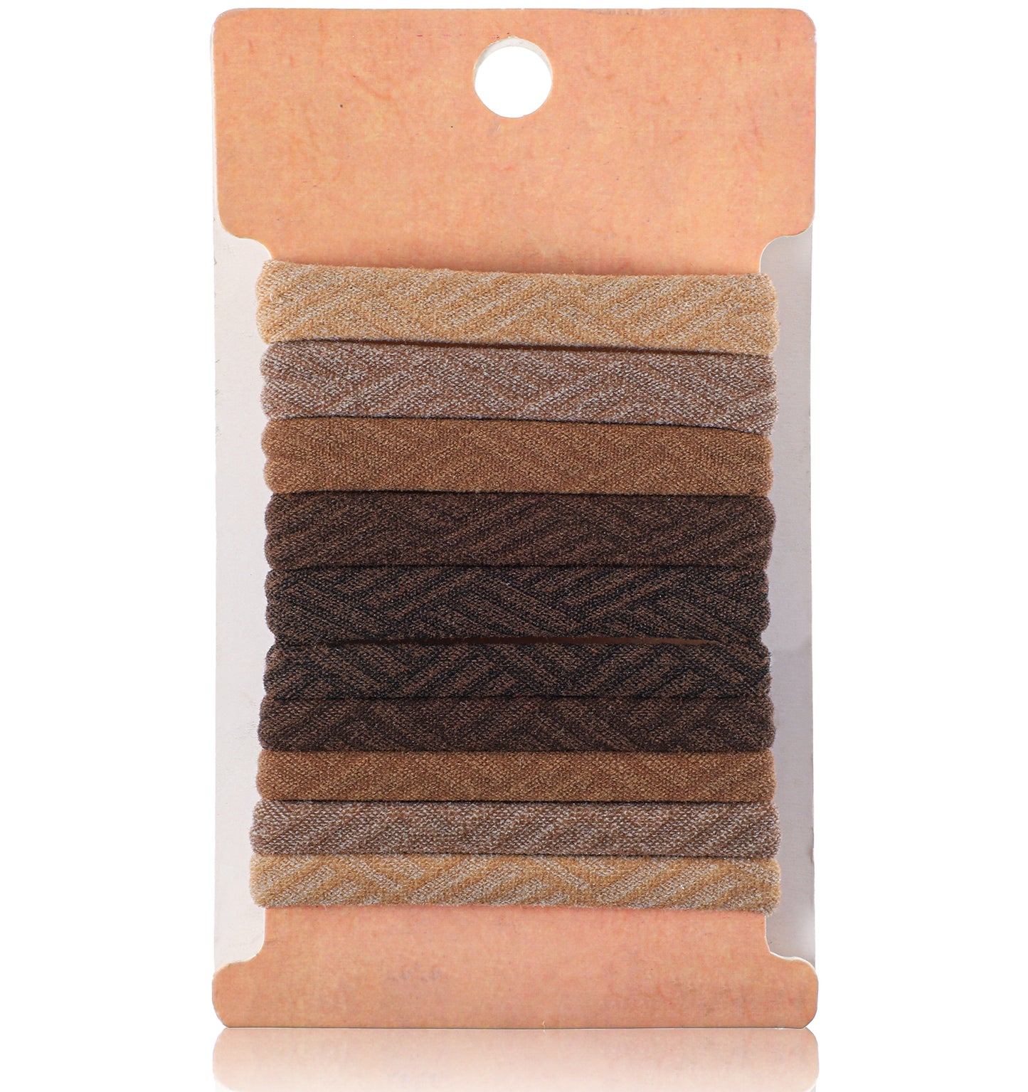 10 Pcs Mens Hair Ties, Hair Ties for Men for Buns Curly Thick Dense Hairs, Gentle Hold No Damage No Crease