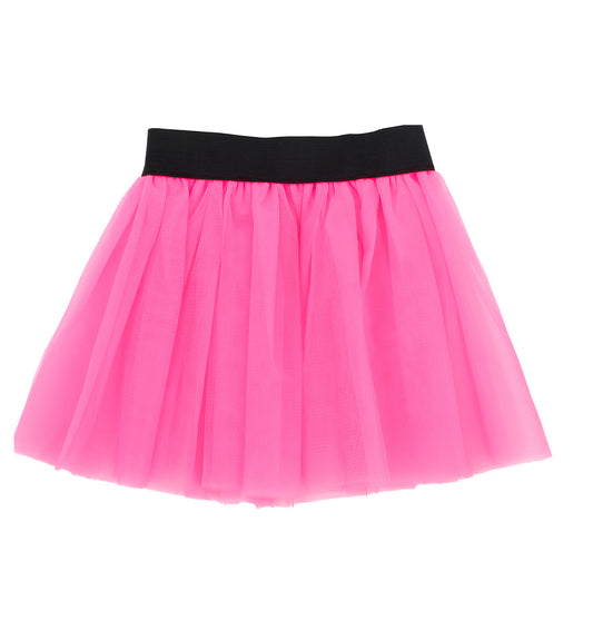 ValueBargain Pink Tutu for Women, 3-Layered Running Tutus for Women, Pink Tulle Skirts for Adults, 80s Fluffy Costume Party, Christmas Halloween Dance