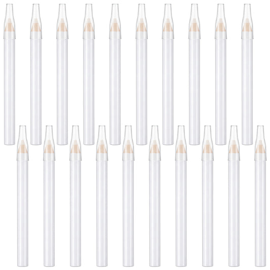 Elegaperma 20pcs Chalk Pencils for Sewing, White Fabric Pencils for Sewing