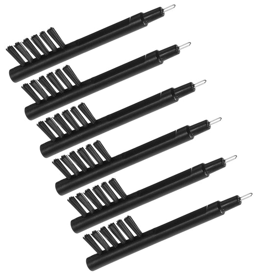 6 Pcs Hearing Aid Cleaning Brush, Ergonomic Hearing Aid Brushes For Cleaning With Multi-Head Design For Deep Cleaning Earwax (For Seniors)