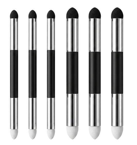 6 Pcs Oil Pastel Blending Tools, Oil Pastels for Art Dual Tip Reusable Sponge Blenders for Sketching, Drawing, Shading, and Highlighting