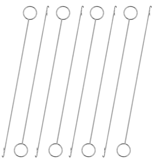 8 Pcs Loop Turner Sewing Tool, 10.4 in Sewing Latch Hook Tool for Fabric