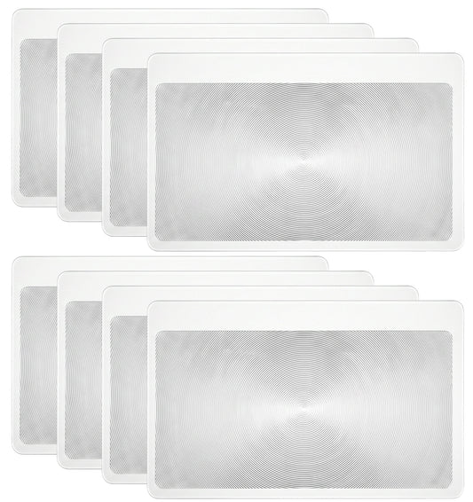 8 Pcs Credit Card Magnifier, 3X Pocket Fresnel Lens Wallet Magnifying Glass, Portable Reading Aid for Small Print, Books, Maps & Details