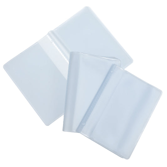 Guduling 3pcs Plastic Wallet Insert Credit Card Holder, Transparent Plastic Wallet Inserts for Credit Cards and Card Holder, Clear Wallets Inserts 5.51 X 3.82 In (12 Page 12 Slots)