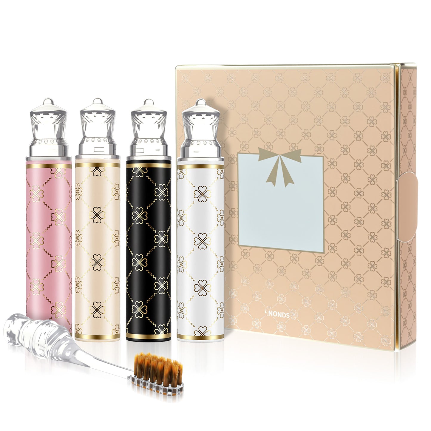 4Pcs Travel Toothbrushes, Portable Toothbrush Head with Case, Soft Bristles for Adults & Kids, Camping, Business Trips
