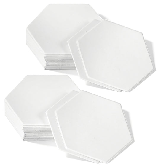 200 Count EPP Paper Templates, Hexagon Patchwork Templates, Quilting Sewing Supplies for DIY Craft Projects(22mm)