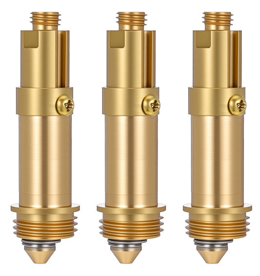 Pop Up Bath Plug Replacement, 3Pcs Click Clack Sink Plug, Slotted Bolt Assembly with Internal Spring for Most Bathroom Bathtub Drain Stoppers, Easy to Install
