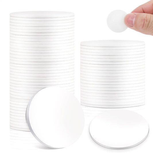 Oruola 40pcs NFC Sticker, Ntag215 Stickers,White NFC Tags Sticker, with Adhesive Back, Programmable NFC Tags, Compatible with TagMo and All NFC-Enabled Phones and Devices (1 Inch)