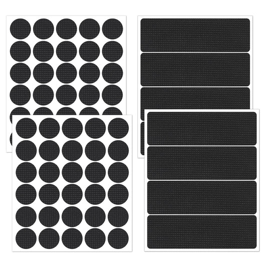 Elegaperma 68Pcs Rubber Pads, Self Adhesive Non Slip Furniture Pads with Strong Grip, Multipurpose Rubber Furniture Pads for Floor Protection and Noise Reduction