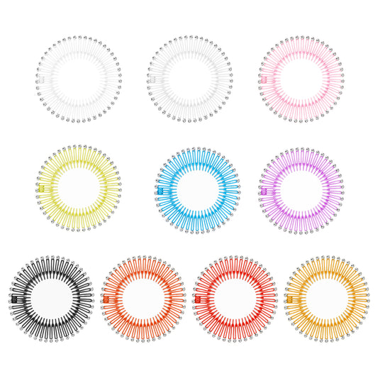 12Pcs Stretch Comb Headband,Plastic Claw Headbands for Women