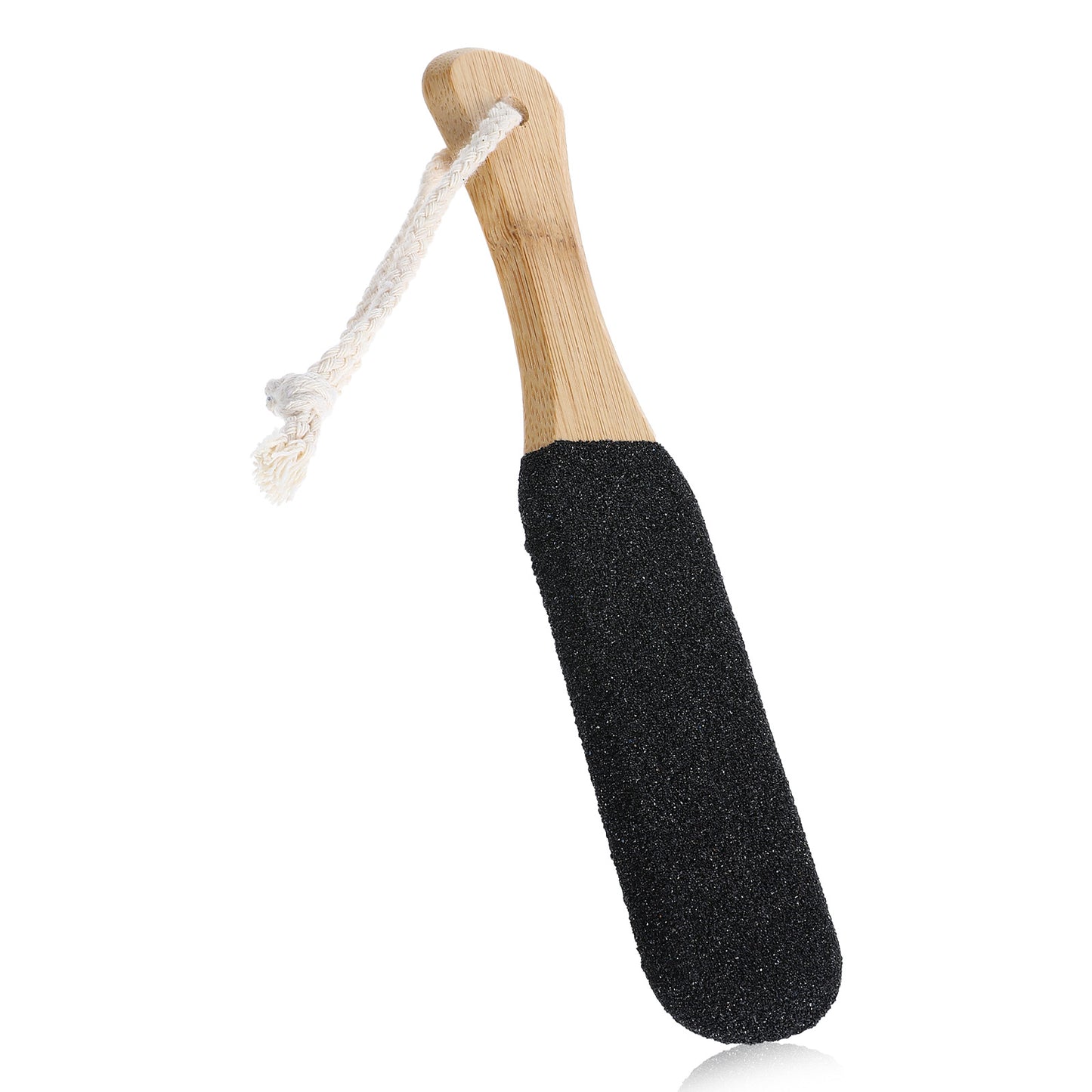 Classicseali Heel File, Pedicure Foot Files, Premium Pumice Stone for Feet, 22cm Foot Pumice Exfoliator, Foot Grater Hard Skin Remover, Professional Dead Skin Remover for Feet(Black)