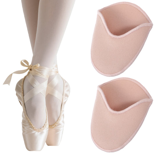 Guduling Toe Pads for Pointe Shoes,3.54 X 0.63 in Ballet Toe Pads,Soft Pointe Shoe Toes Pad,Ballet Dance Shoe Toes Protector Accessories Foot Covers for Women Dancers High Heels (Skin Color)