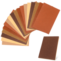 Classicseali 18Pcs Brown Felt, Soft and Thick Brown Felt Fabric, 11.81 X 7.87 in Firm Browns Felt Fabric, for Crafts Fabric DIY Patchwork Arts Projects