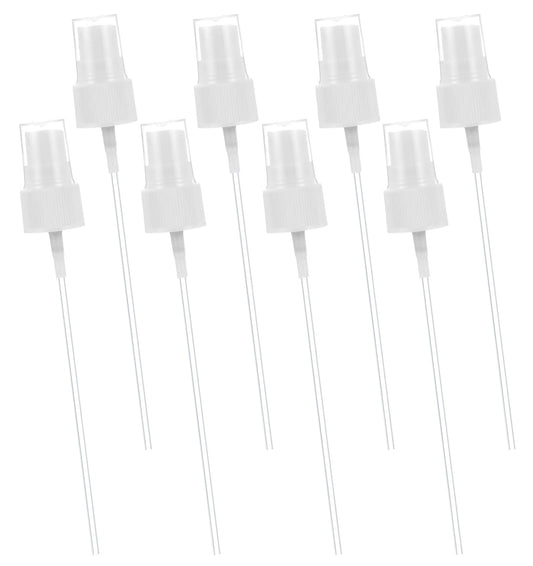 ValueBargain Spray Bottle Top, 10 Pack Sprayer Tops Replacement White Plastic Spray Pump for Bottles Replacement Sprayer Top for Toner, Essential Oil & Home Kitchen Refillable